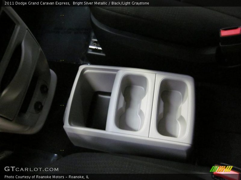 Bright Silver Metallic / Black/Light Graystone 2011 Dodge Grand Caravan Express