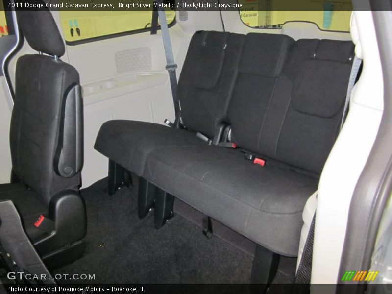 Bright Silver Metallic / Black/Light Graystone 2011 Dodge Grand Caravan Express