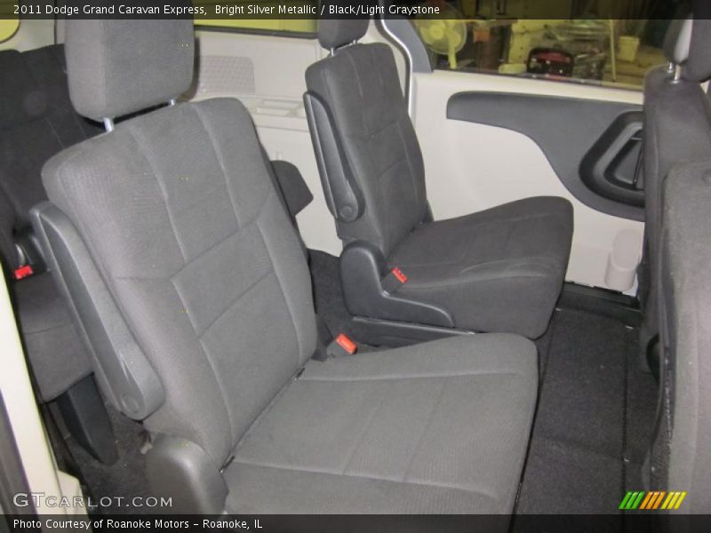 Bright Silver Metallic / Black/Light Graystone 2011 Dodge Grand Caravan Express