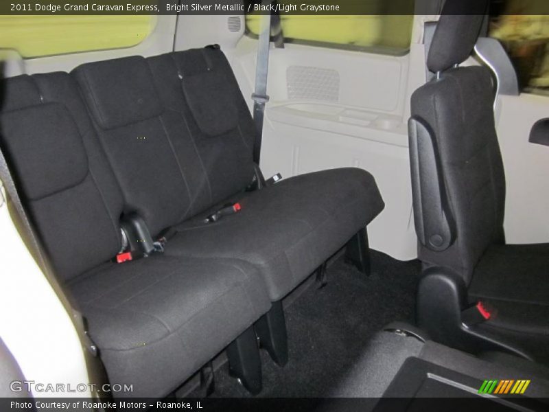 Bright Silver Metallic / Black/Light Graystone 2011 Dodge Grand Caravan Express