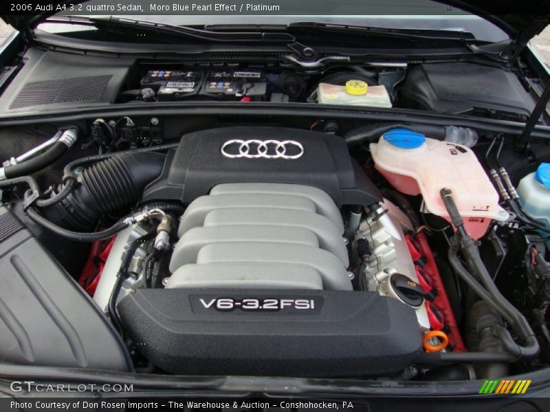  2006 A4 3.2 quattro Sedan Engine - 3.2 Liter FSI DOHC 24-Valve VVT V6