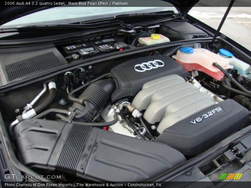  2006 A4 3.2 quattro Sedan Engine - 3.2 Liter FSI DOHC 24-Valve VVT V6