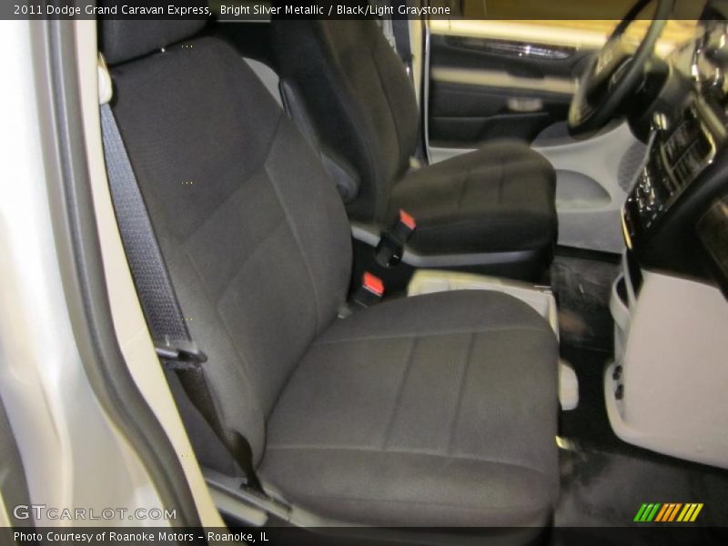Bright Silver Metallic / Black/Light Graystone 2011 Dodge Grand Caravan Express