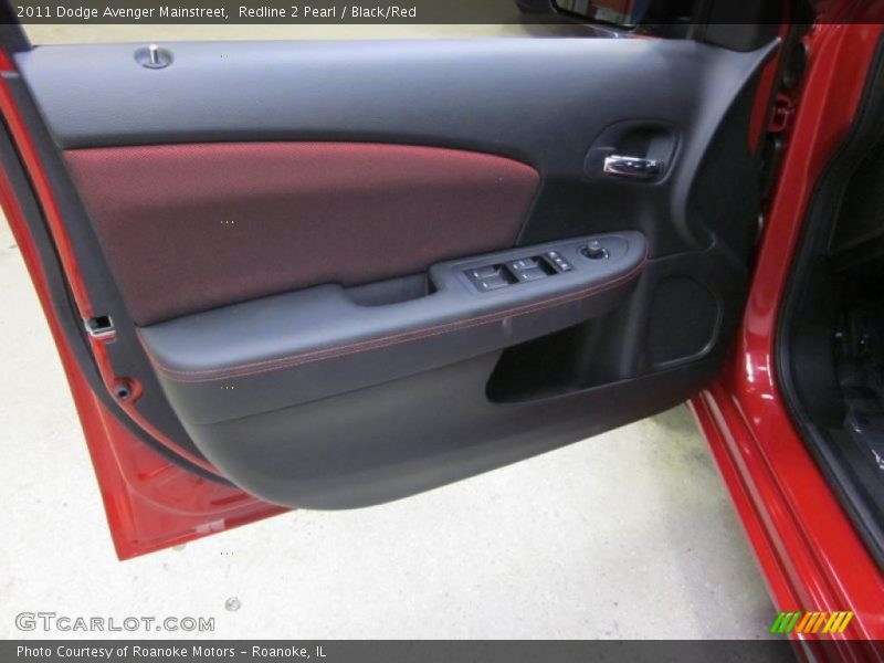 Redline 2 Pearl / Black/Red 2011 Dodge Avenger Mainstreet