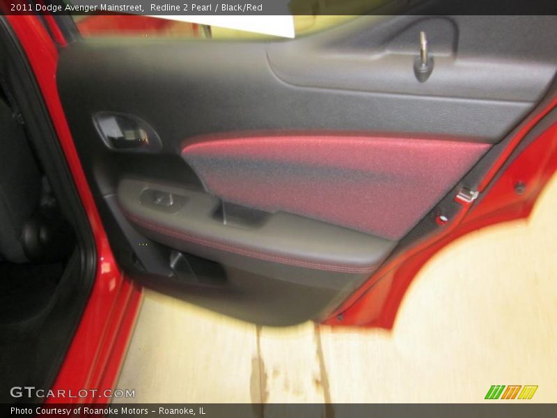 Redline 2 Pearl / Black/Red 2011 Dodge Avenger Mainstreet