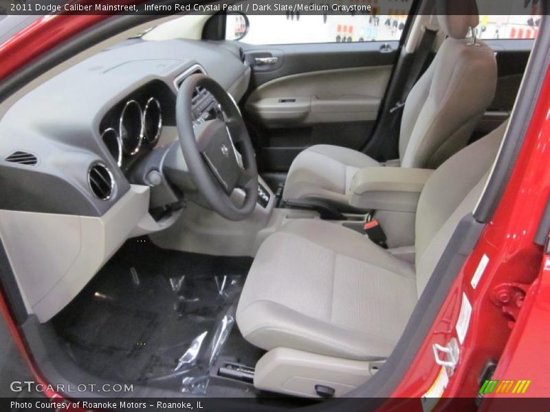 Inferno Red Crystal Pearl / Dark Slate/Medium Graystone 2011 Dodge Caliber Mainstreet
