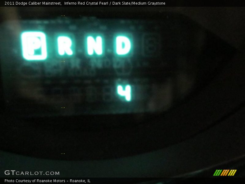 Inferno Red Crystal Pearl / Dark Slate/Medium Graystone 2011 Dodge Caliber Mainstreet
