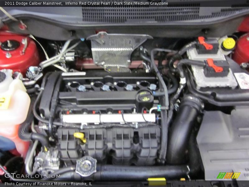Inferno Red Crystal Pearl / Dark Slate/Medium Graystone 2011 Dodge Caliber Mainstreet