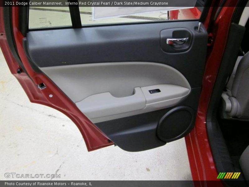 Inferno Red Crystal Pearl / Dark Slate/Medium Graystone 2011 Dodge Caliber Mainstreet
