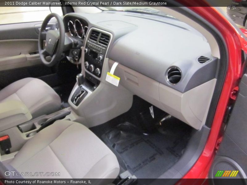 Inferno Red Crystal Pearl / Dark Slate/Medium Graystone 2011 Dodge Caliber Mainstreet