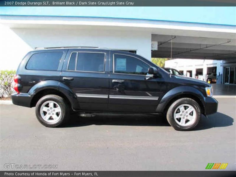 Brilliant Black / Dark Slate Gray/Light Slate Gray 2007 Dodge Durango SLT