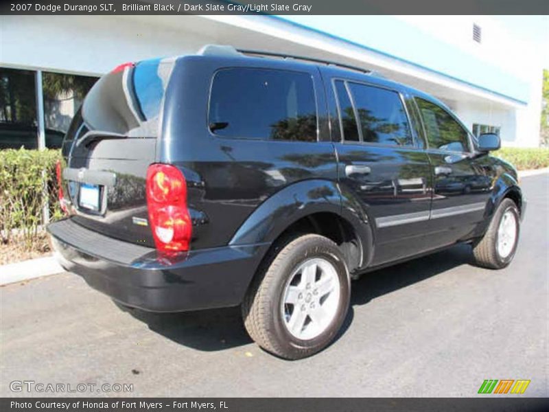 Brilliant Black / Dark Slate Gray/Light Slate Gray 2007 Dodge Durango SLT