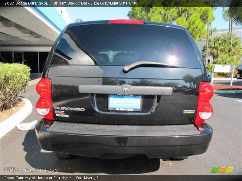 Brilliant Black / Dark Slate Gray/Light Slate Gray 2007 Dodge Durango SLT