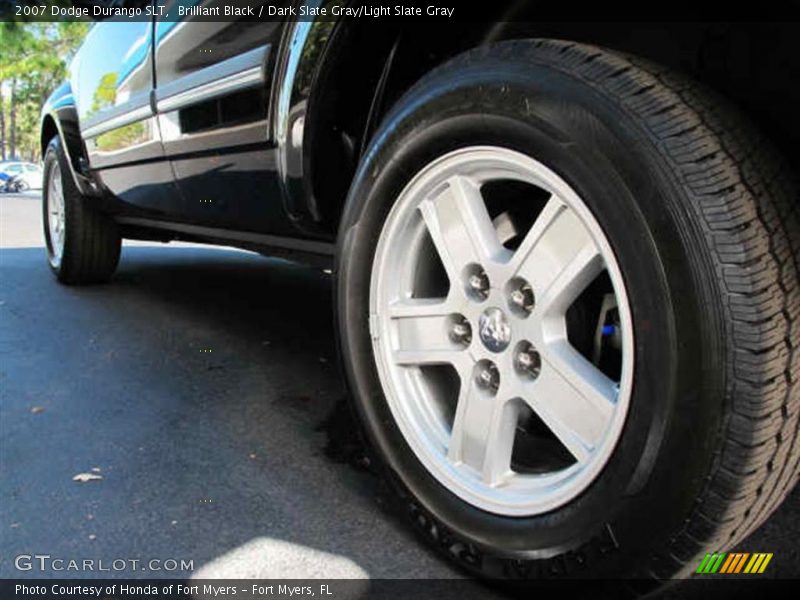 Brilliant Black / Dark Slate Gray/Light Slate Gray 2007 Dodge Durango SLT