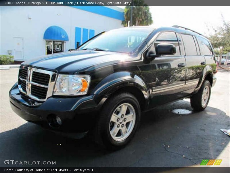 Brilliant Black / Dark Slate Gray/Light Slate Gray 2007 Dodge Durango SLT
