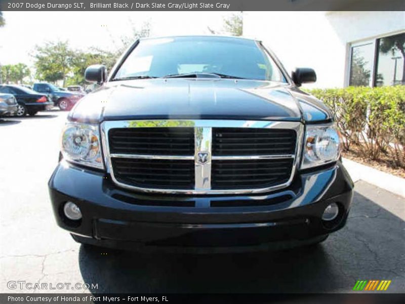 Brilliant Black / Dark Slate Gray/Light Slate Gray 2007 Dodge Durango SLT