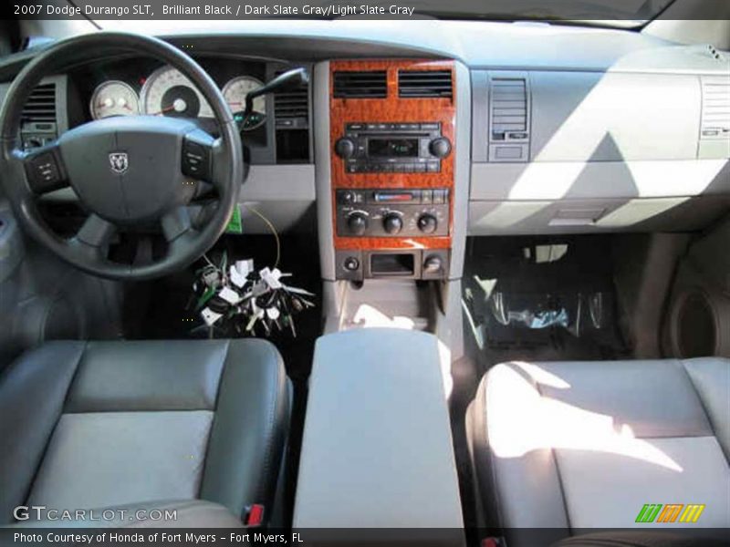 Brilliant Black / Dark Slate Gray/Light Slate Gray 2007 Dodge Durango SLT