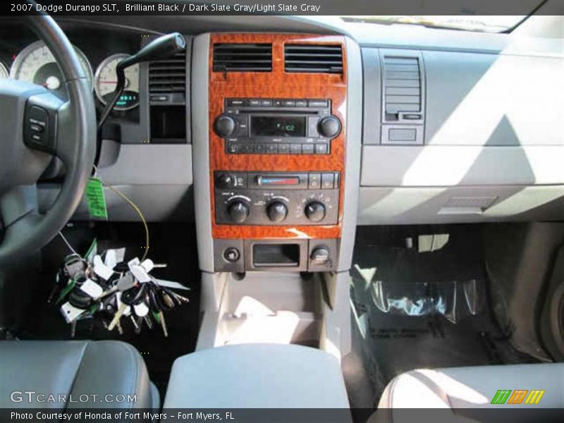 Brilliant Black / Dark Slate Gray/Light Slate Gray 2007 Dodge Durango SLT