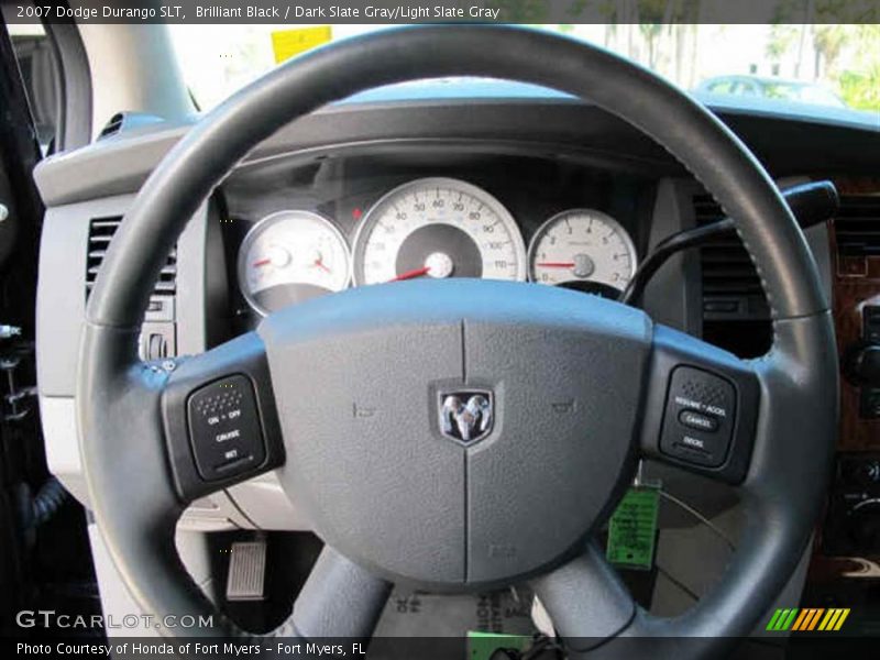 Brilliant Black / Dark Slate Gray/Light Slate Gray 2007 Dodge Durango SLT