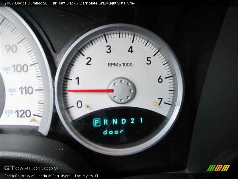 Brilliant Black / Dark Slate Gray/Light Slate Gray 2007 Dodge Durango SLT