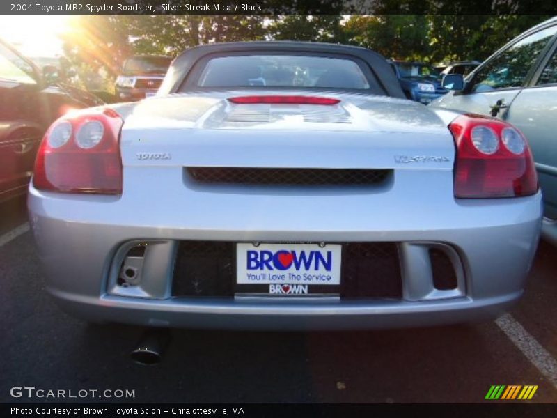 Silver Streak Mica / Black 2004 Toyota MR2 Spyder Roadster