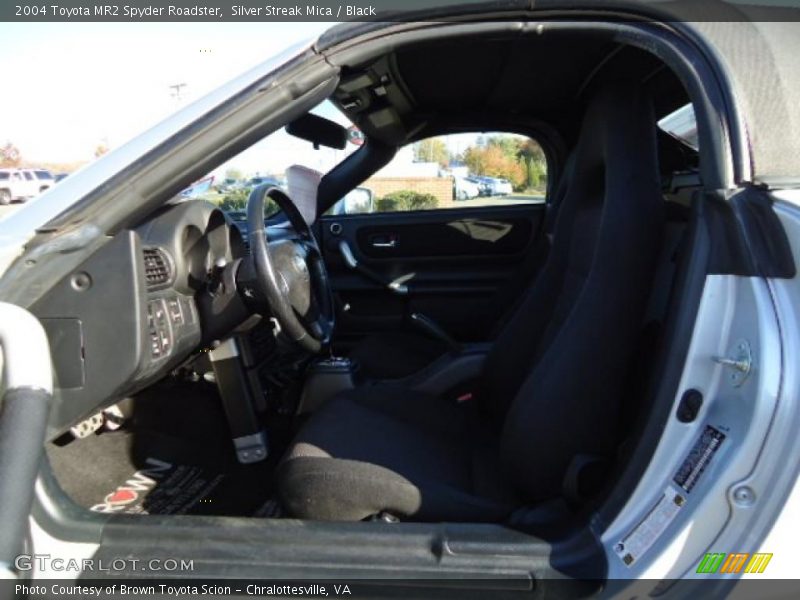 Silver Streak Mica / Black 2004 Toyota MR2 Spyder Roadster