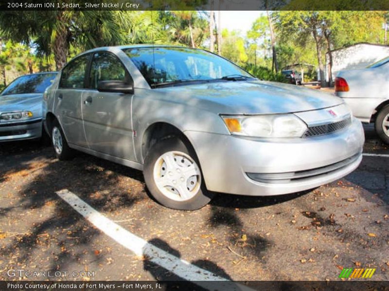 Silver Nickel / Grey 2004 Saturn ION 1 Sedan