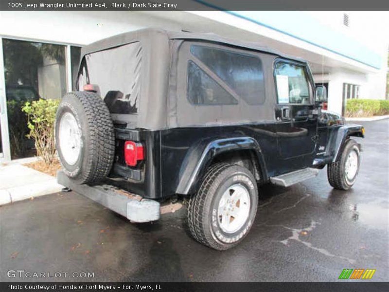 Black / Dark Slate Gray 2005 Jeep Wrangler Unlimited 4x4