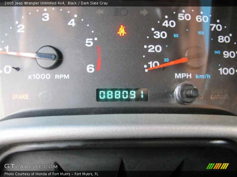 Black / Dark Slate Gray 2005 Jeep Wrangler Unlimited 4x4