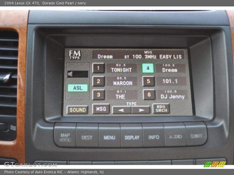 Dorado Gold Pearl / Ivory 2004 Lexus GX 470