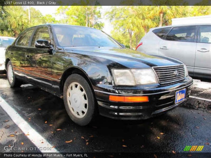 Black / Gray 1997 Lexus LS 400