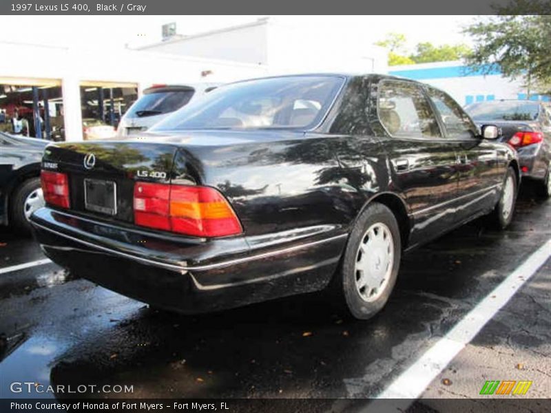 Black / Gray 1997 Lexus LS 400