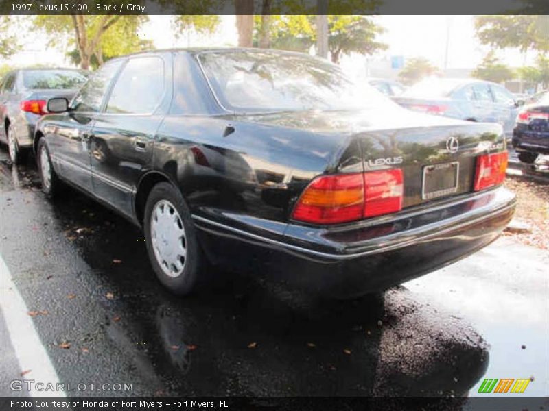 Black / Gray 1997 Lexus LS 400