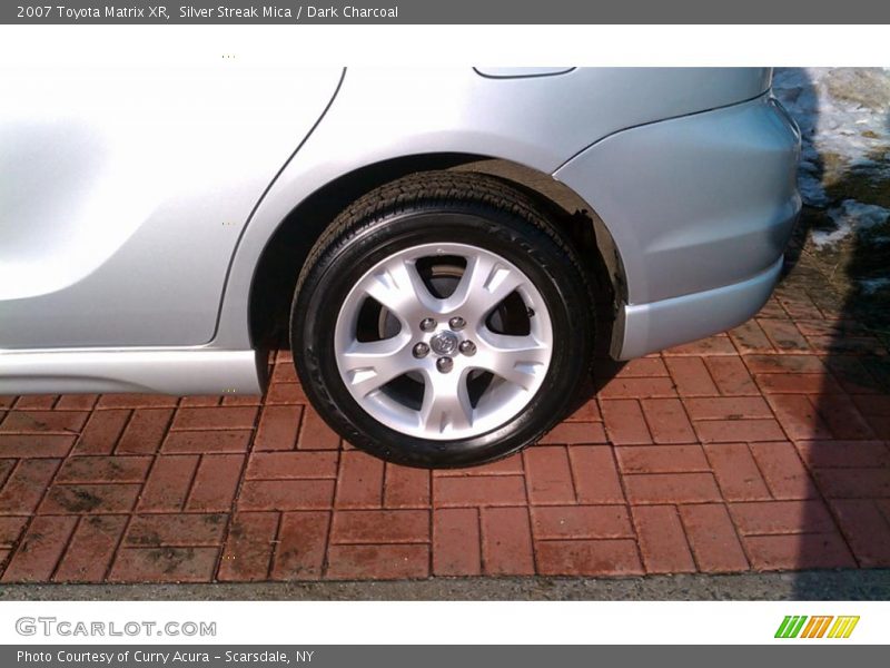 Silver Streak Mica / Dark Charcoal 2007 Toyota Matrix XR