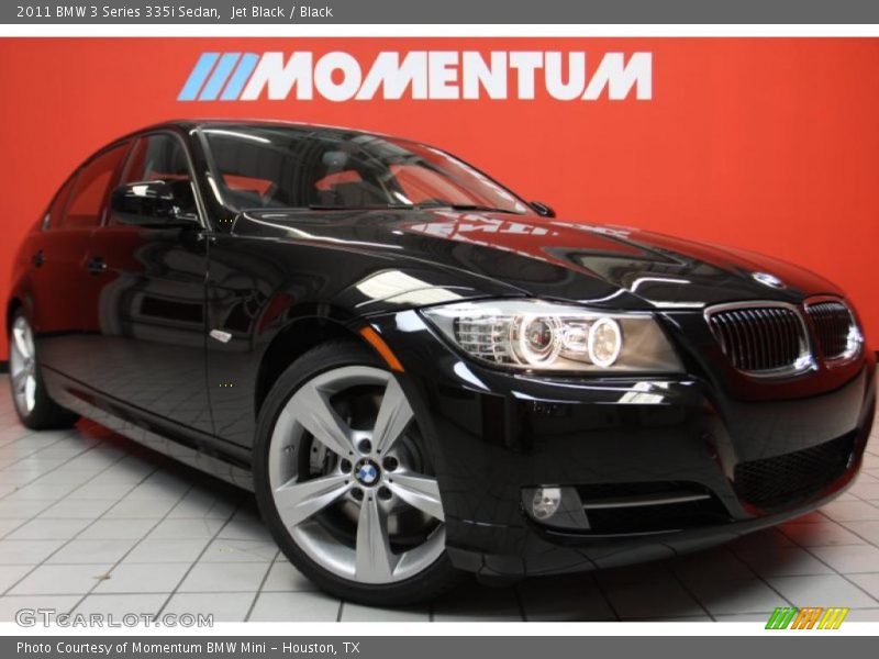 Jet Black / Black 2011 BMW 3 Series 335i Sedan