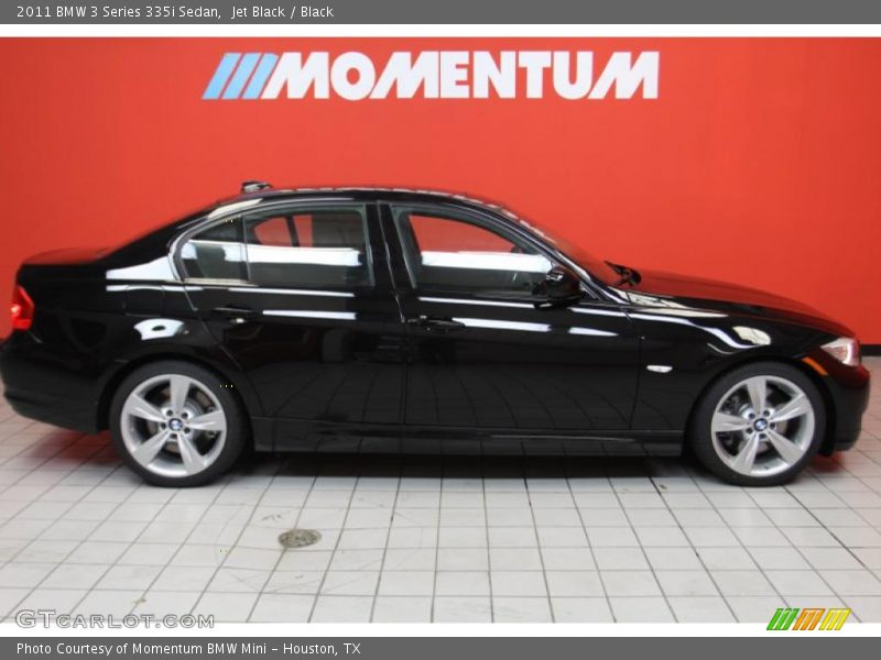 Jet Black / Black 2011 BMW 3 Series 335i Sedan