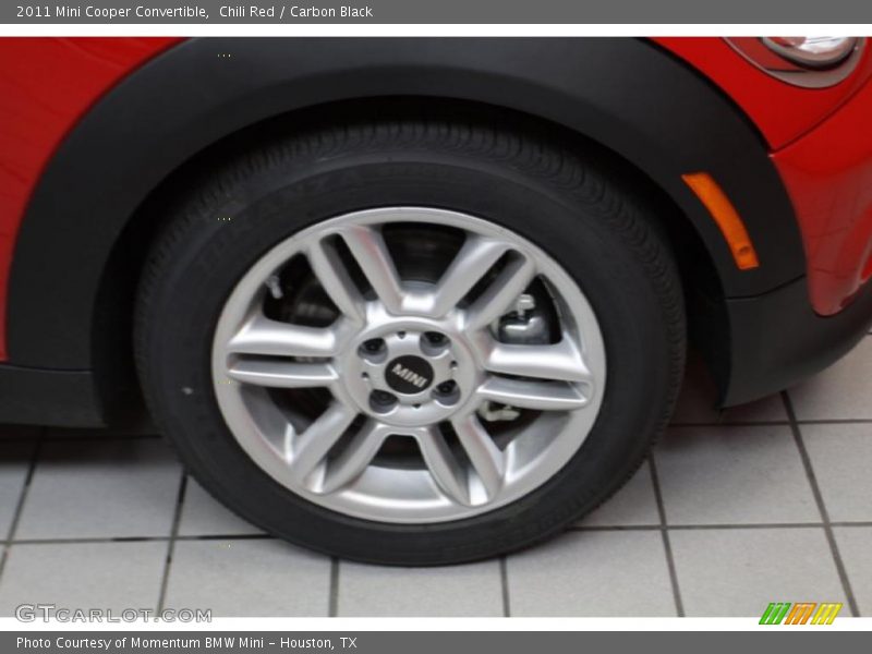 Chili Red / Carbon Black 2011 Mini Cooper Convertible