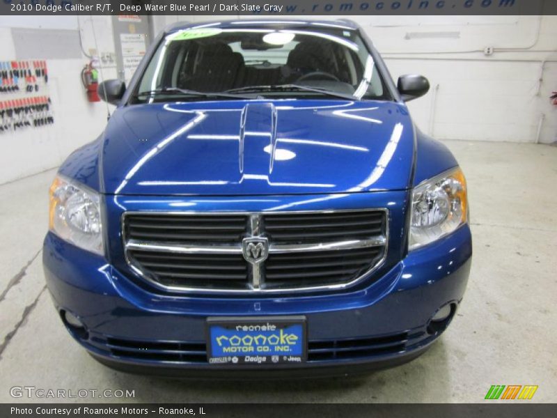 Deep Water Blue Pearl / Dark Slate Gray 2010 Dodge Caliber R/T