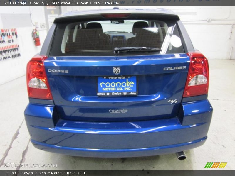 Deep Water Blue Pearl / Dark Slate Gray 2010 Dodge Caliber R/T