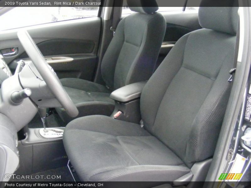 Flint Mica / Dark Charcoal 2009 Toyota Yaris Sedan