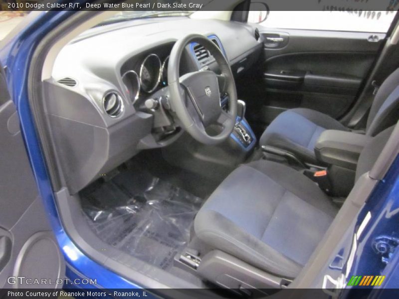 Deep Water Blue Pearl / Dark Slate Gray 2010 Dodge Caliber R/T