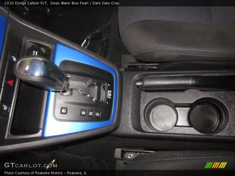 Deep Water Blue Pearl / Dark Slate Gray 2010 Dodge Caliber R/T