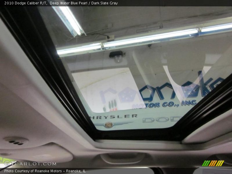 Deep Water Blue Pearl / Dark Slate Gray 2010 Dodge Caliber R/T