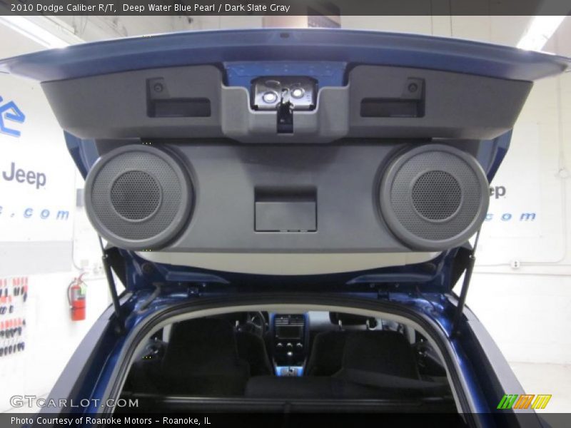 Deep Water Blue Pearl / Dark Slate Gray 2010 Dodge Caliber R/T