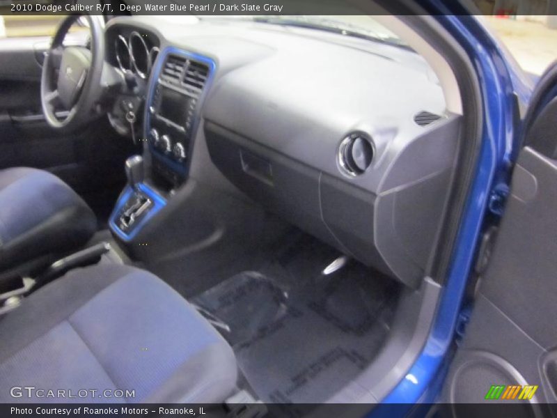 Deep Water Blue Pearl / Dark Slate Gray 2010 Dodge Caliber R/T