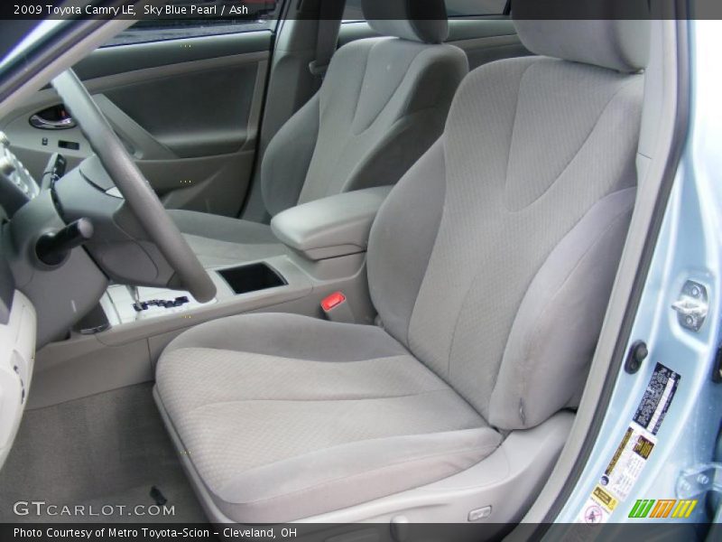 Sky Blue Pearl / Ash 2009 Toyota Camry LE