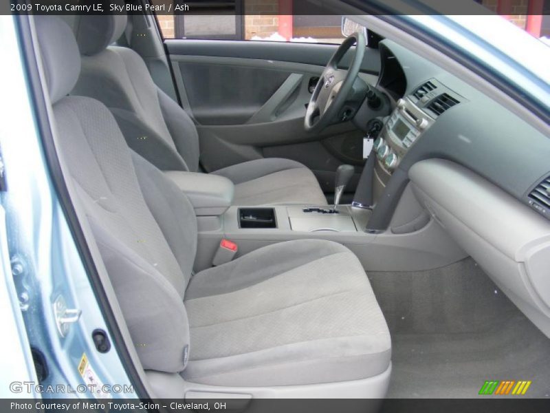 Sky Blue Pearl / Ash 2009 Toyota Camry LE