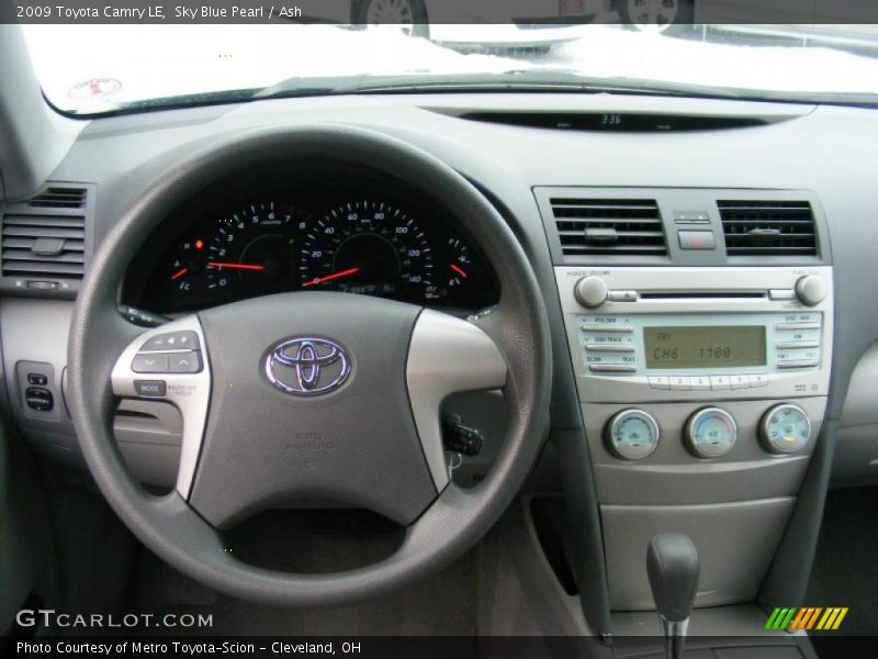 Sky Blue Pearl / Ash 2009 Toyota Camry LE