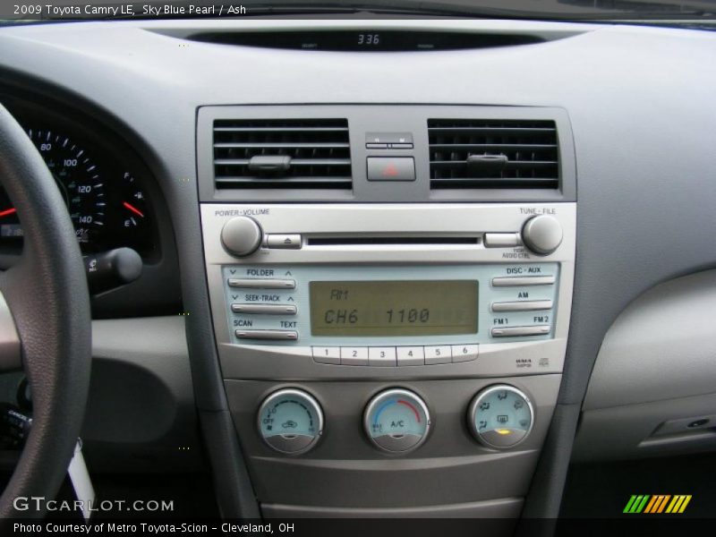 Sky Blue Pearl / Ash 2009 Toyota Camry LE