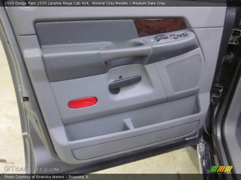 Mineral Gray Metallic / Medium Slate Gray 2009 Dodge Ram 2500 Laramie Mega Cab 4x4